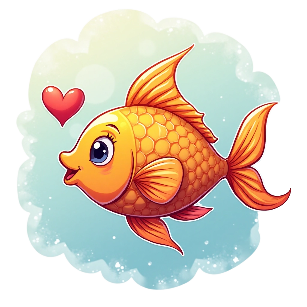 Golden Fish in Love